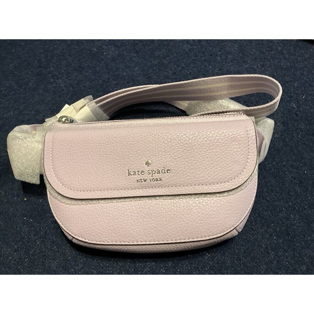 Kate Spade Pink NWT Belt Bag Pebble Leather KB712